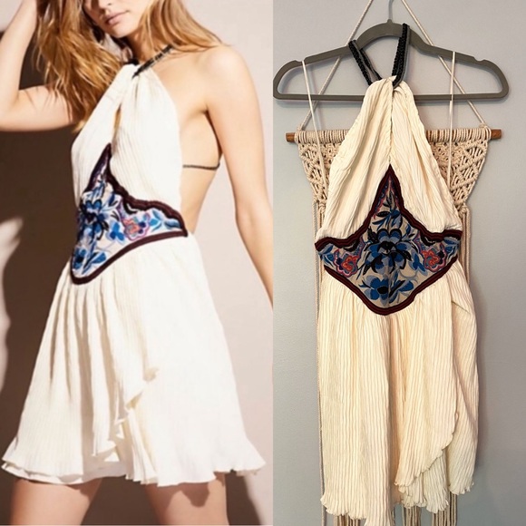 Free People Dresses & Skirts - Free People Embroidered Marcela Dress NWT